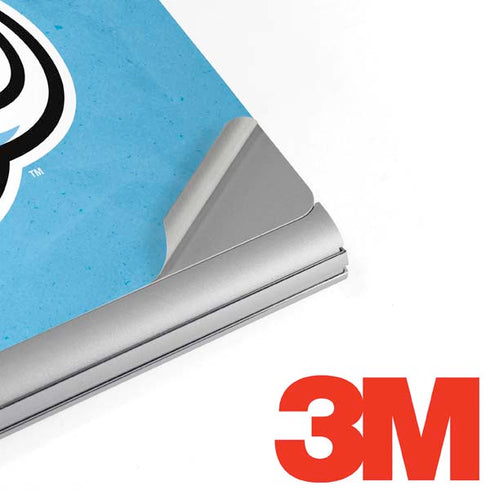 NHL Utah Mammoth Distressed Blue Surface Book 2 15in Skin